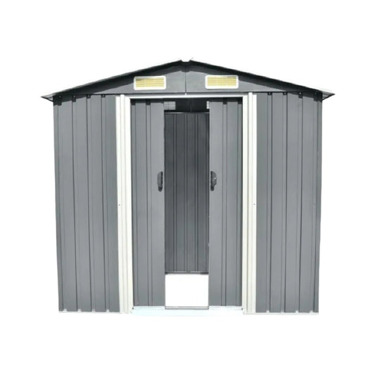 Abri de jardin en métal pour stockage extérieur - acier galvanisé - 240 x 120 x 200