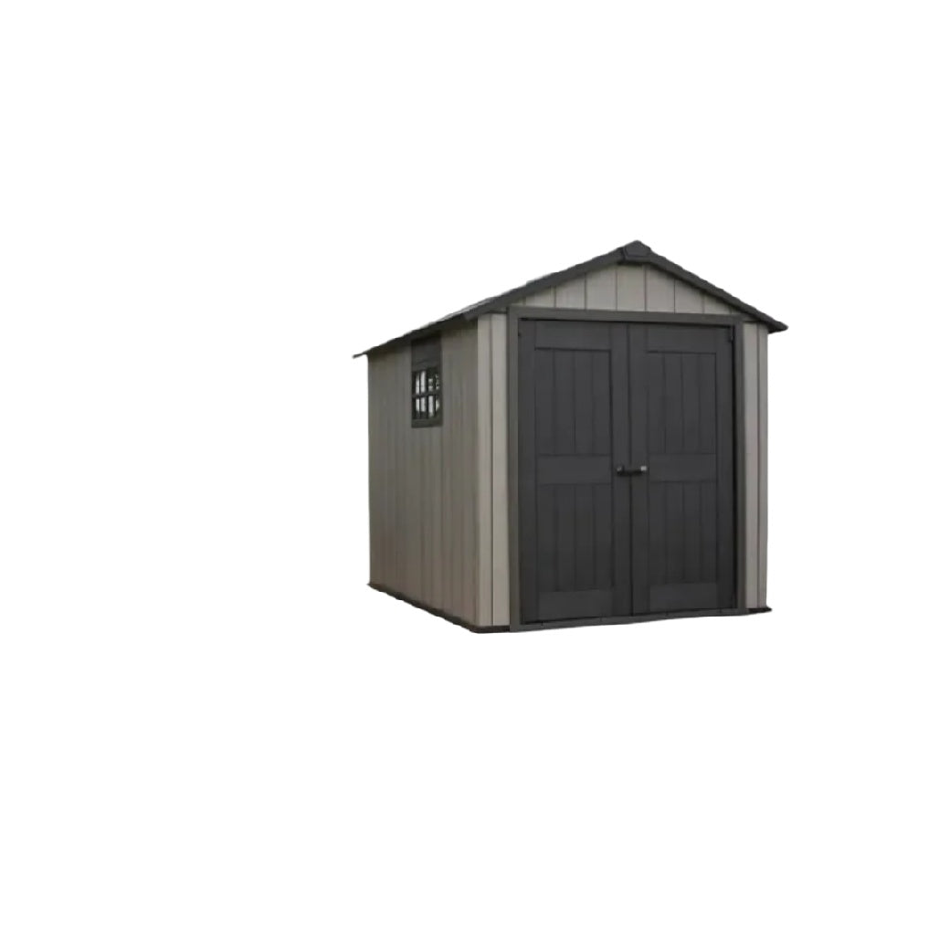 Abri de jardin en résine - Utilisé pour le rangement extérieur - Résine - 2,5 m x 1,8 m