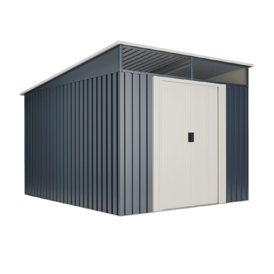 Abri de jardin en métal pour extérieur - 200 x 100 x 150