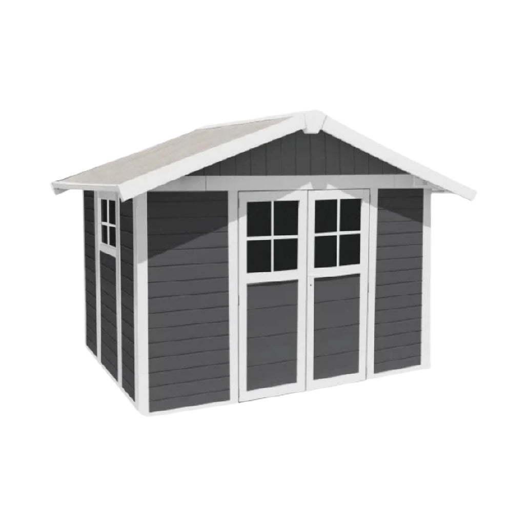 Cabane de jardin en bois traité pour entretien extérieur - 200 x 150 x 140