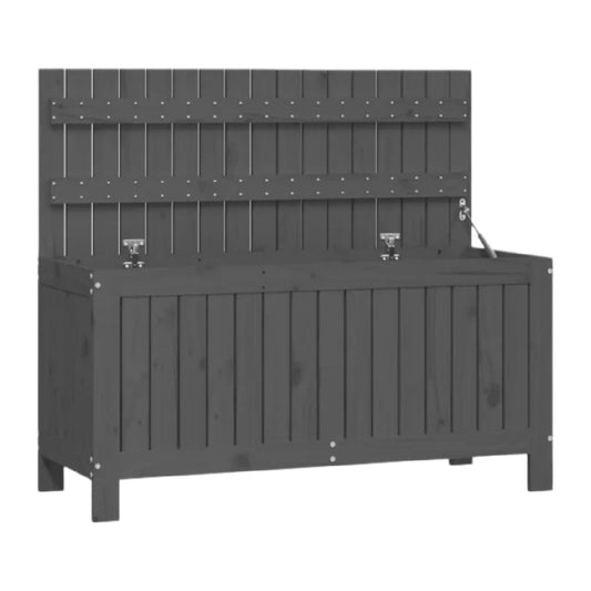 Coffre de rangement en bois pour espace extérieur - 120 x 60 x 80